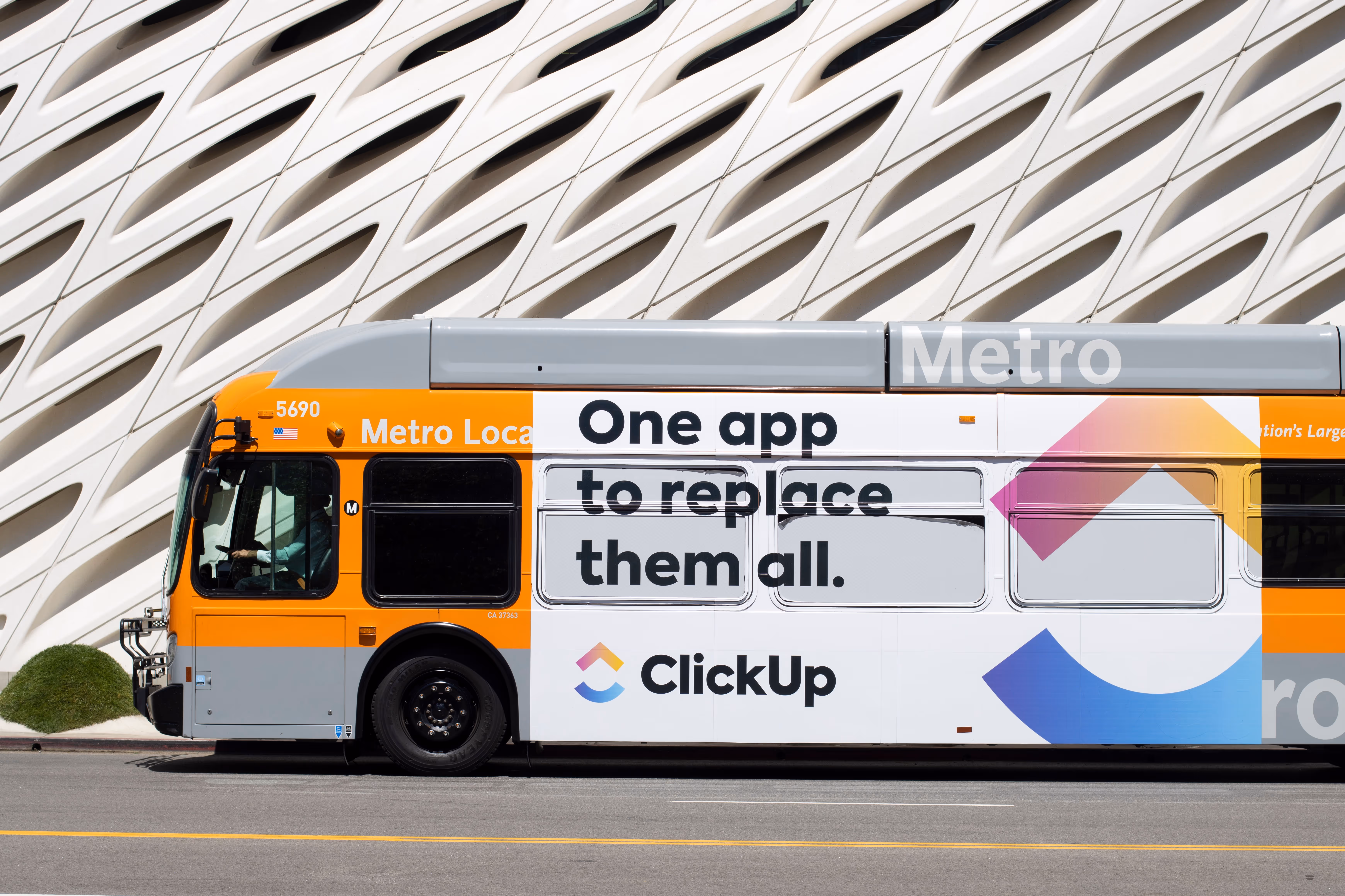 A map of New York City showing the routes that transit vehicles drove during an out-of-home ad campaign