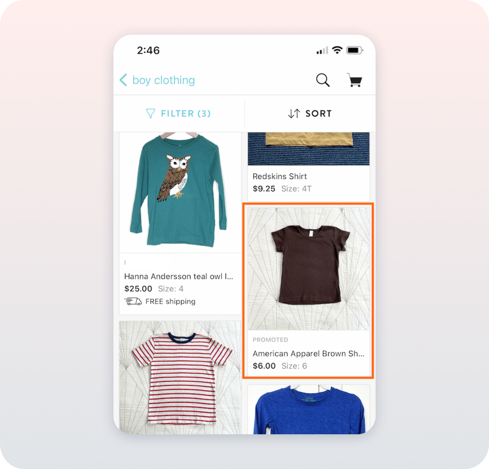 sponsored listing