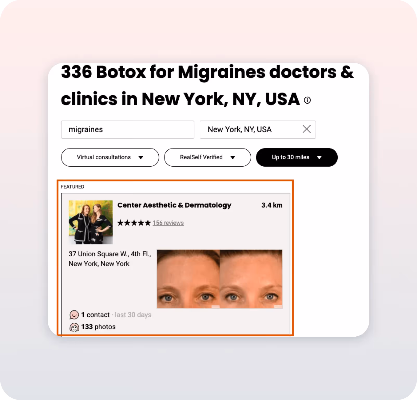 realself sponsored listing