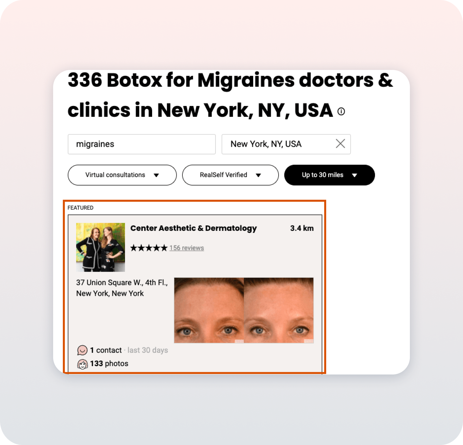 realself sponsored listing