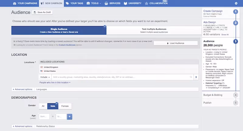 sponsored listings ad