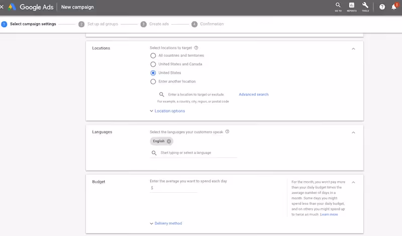 sponsored listings ad
