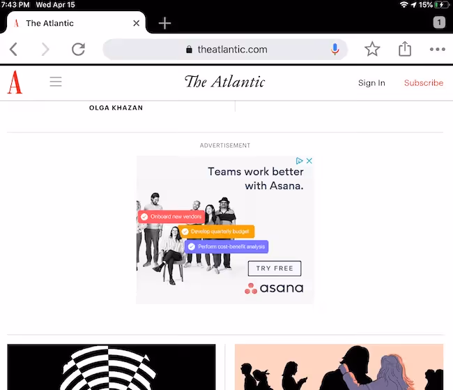 the atlantic ad