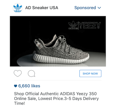 Instagram ad disclosure
