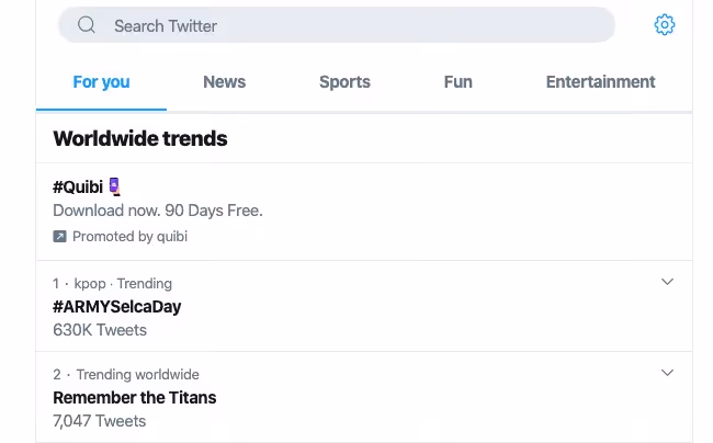twitter being ad blocked