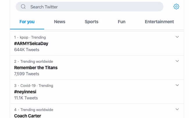 twitter being ad blocked