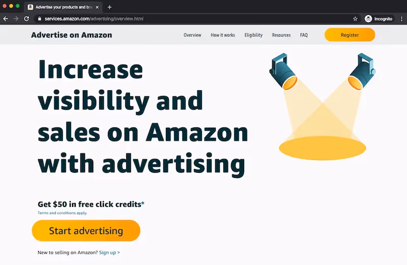 amazon advertise with us