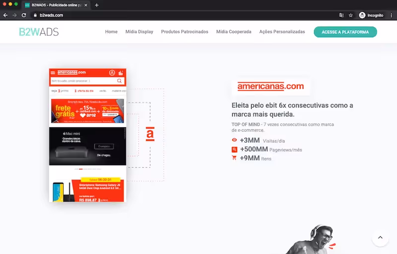 b2w advertise with us