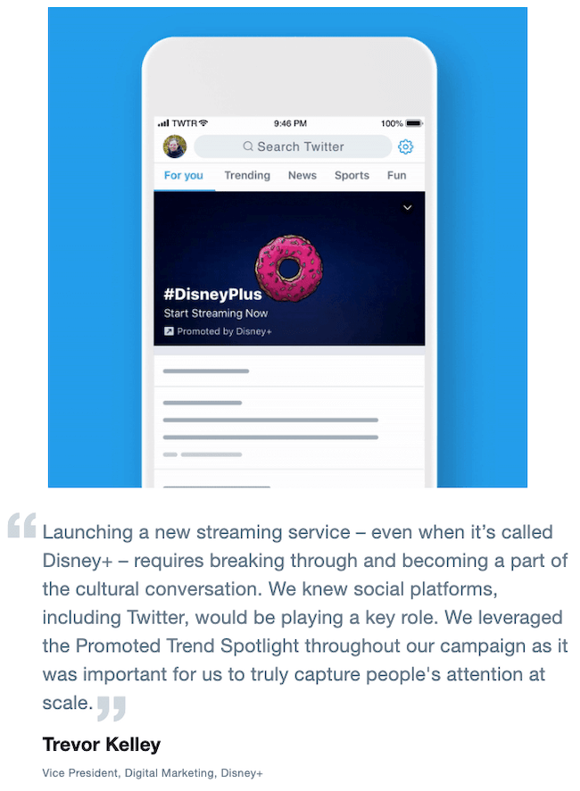 twitter promoted trend