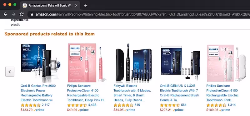 Amazon Sponsored Products