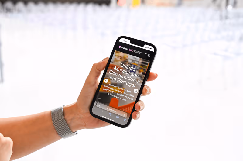 Endless homepage on mobile