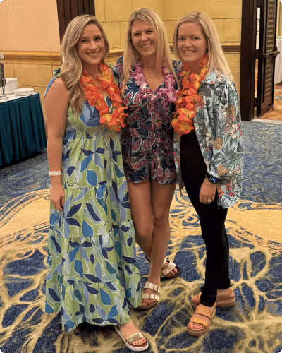 Nikki with Laura and Maggie