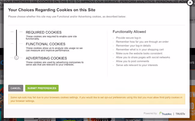 trustarc consent management platform