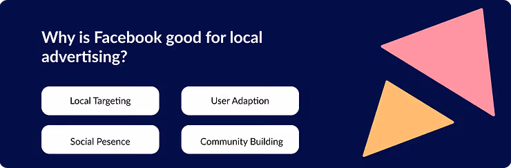 Why is Facebook good for local advertising?