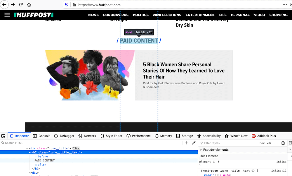 huffington post ads