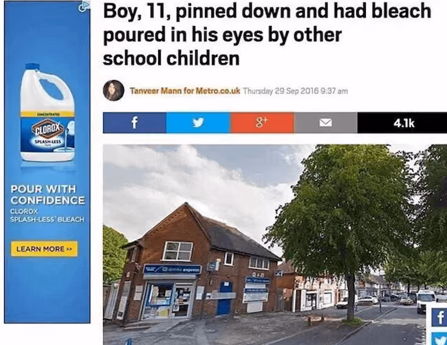 example of improper contextual targeting