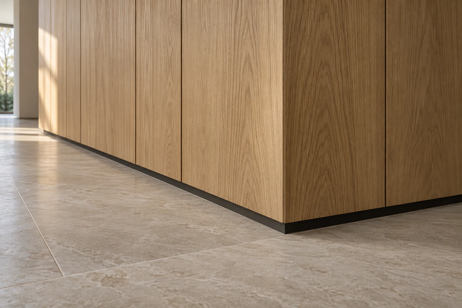 Recessed shadow-gap detail