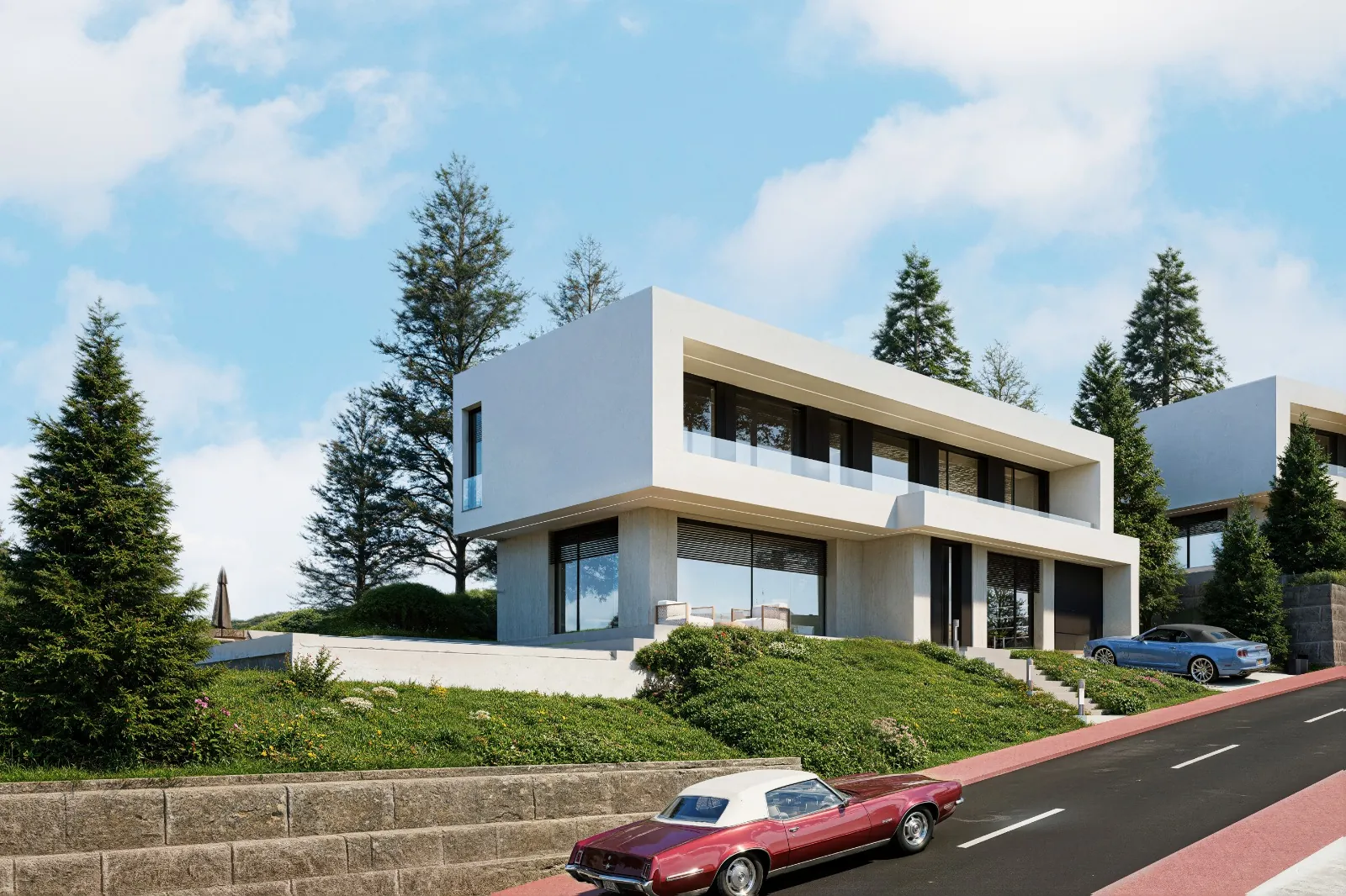 House exterior at Aura Residence