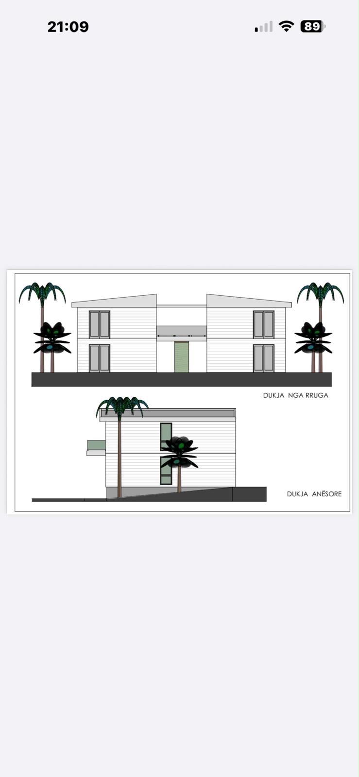 Street and side elevations