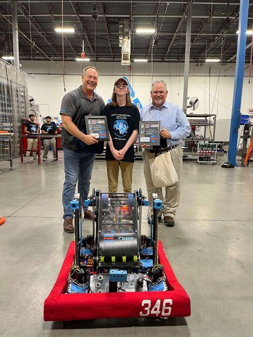 Powering Future Innovators: A Partnership Between BluePrint Automation and LC Bird Robohawks, backed by the PMMI U Skills Fund