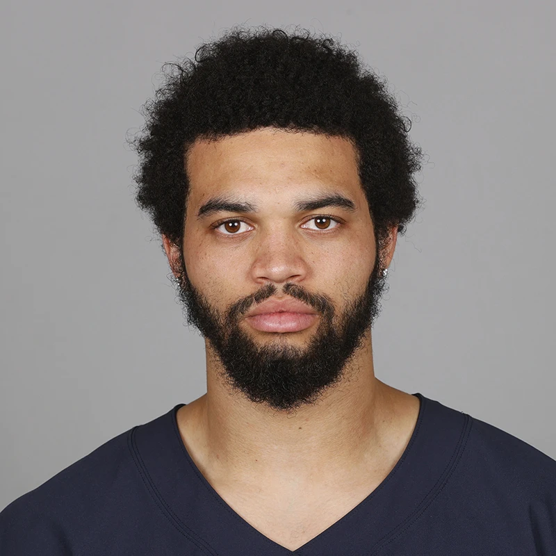Media Day portrait of Caleb Williams