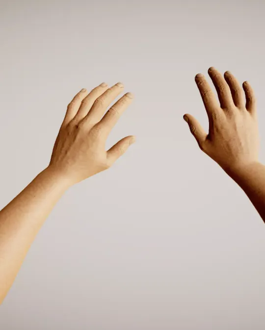 Computer generated hands