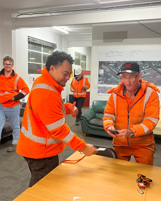 KiwiRail works using a digital product