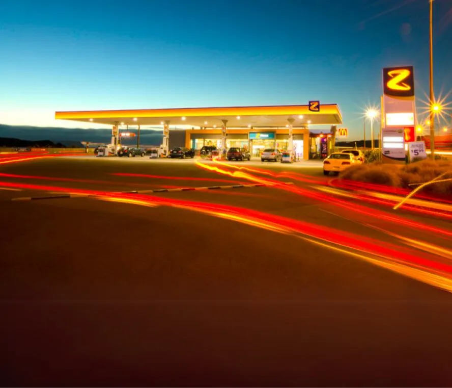 Image of the Z Energy forecourt