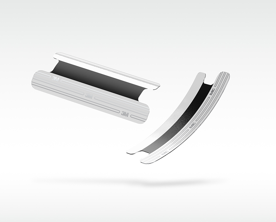 3M hinges designed for the privacy screen to be attached to a laptop screen