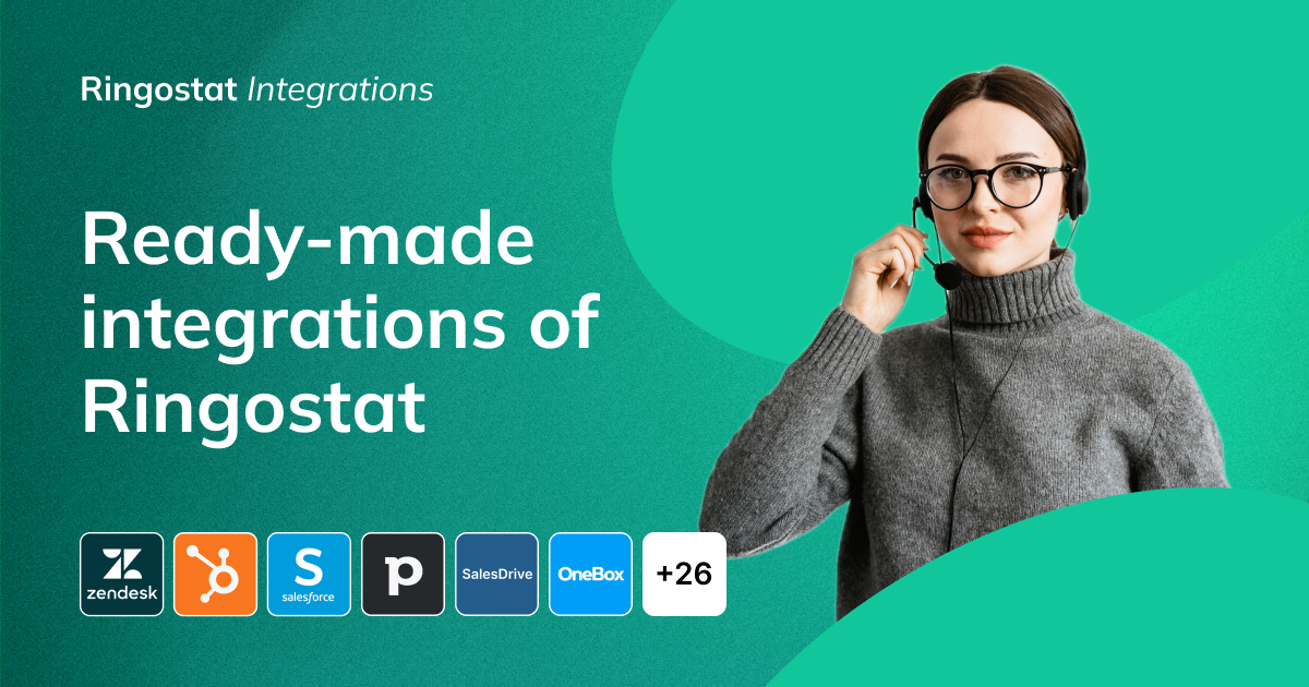 Ringostat Integrations with CRM & Business Tools