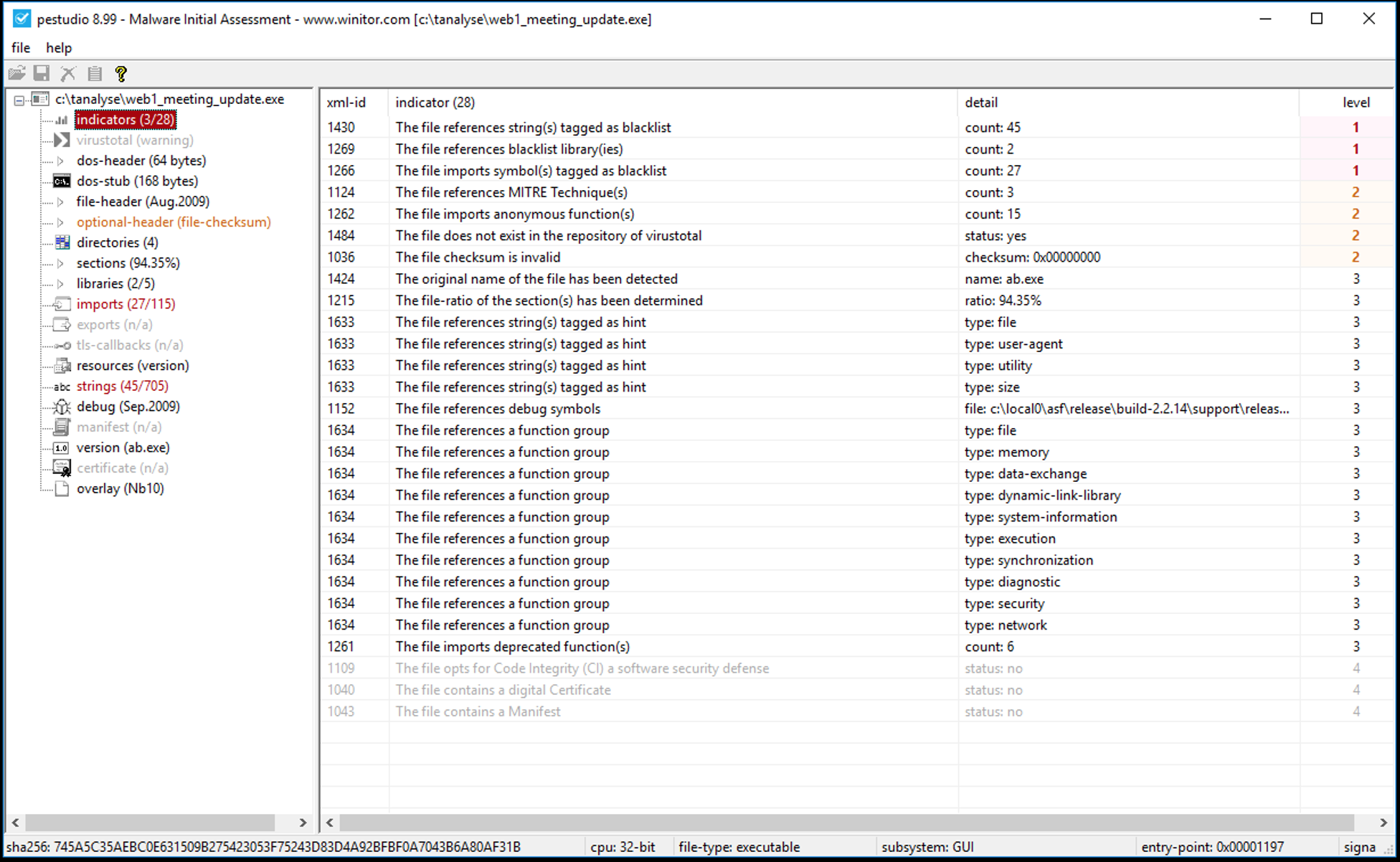 static code analysis