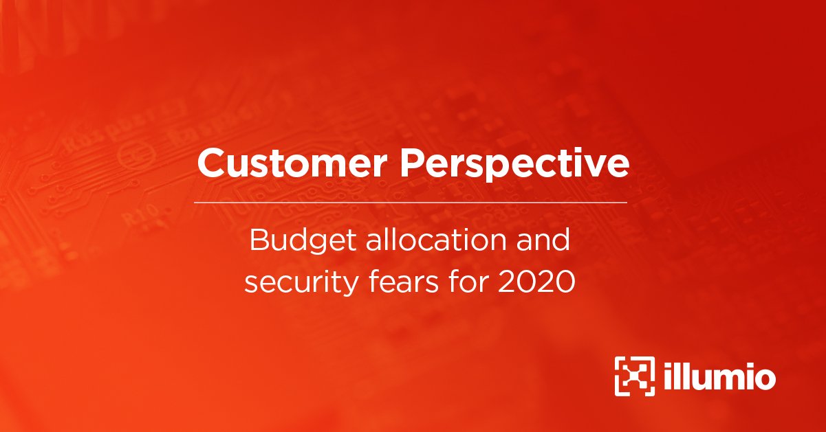 Customer Perspective: Budget Allocation and Security Fears for 2020