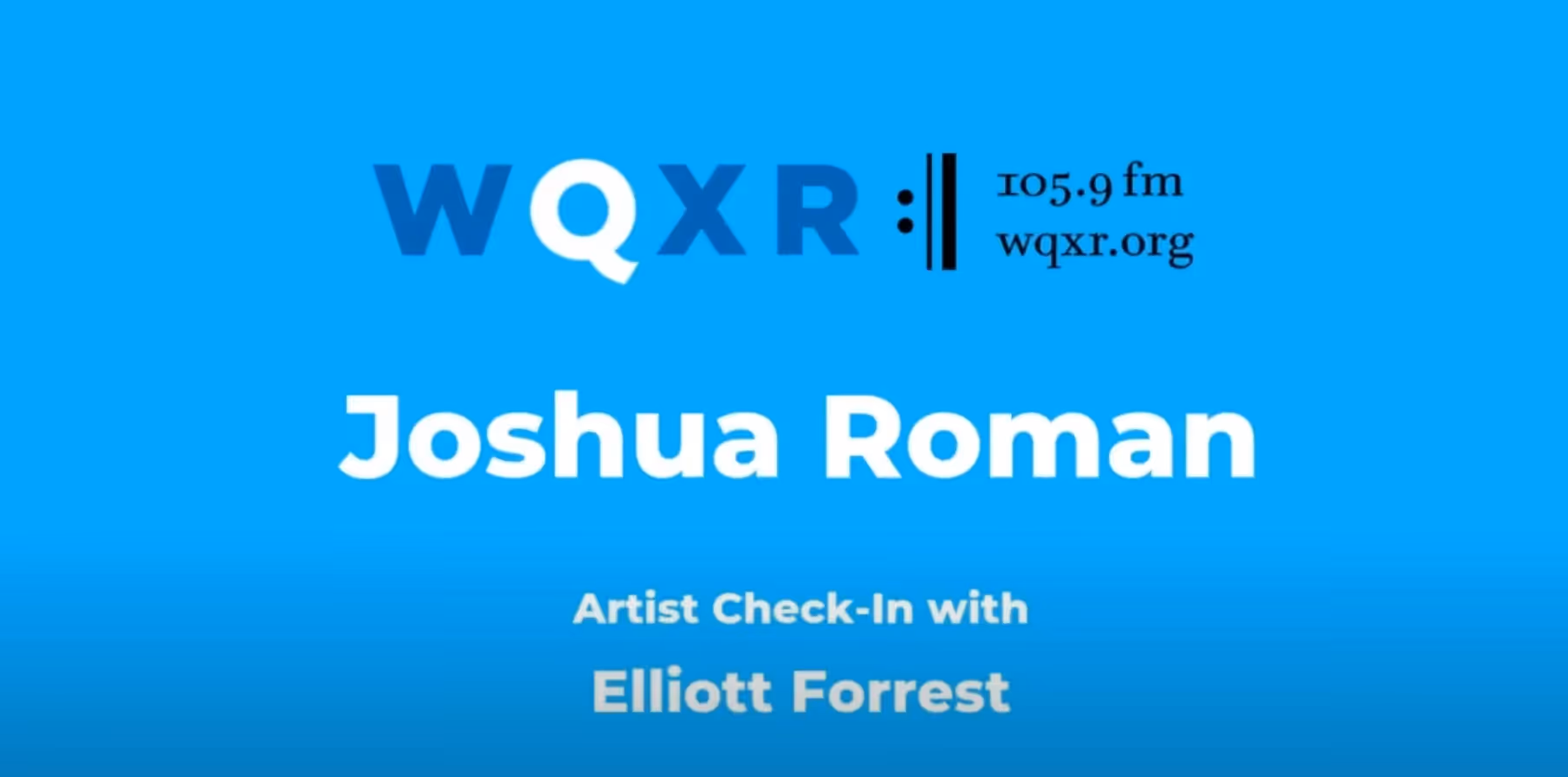 Artist Check-in With Joshua Roman