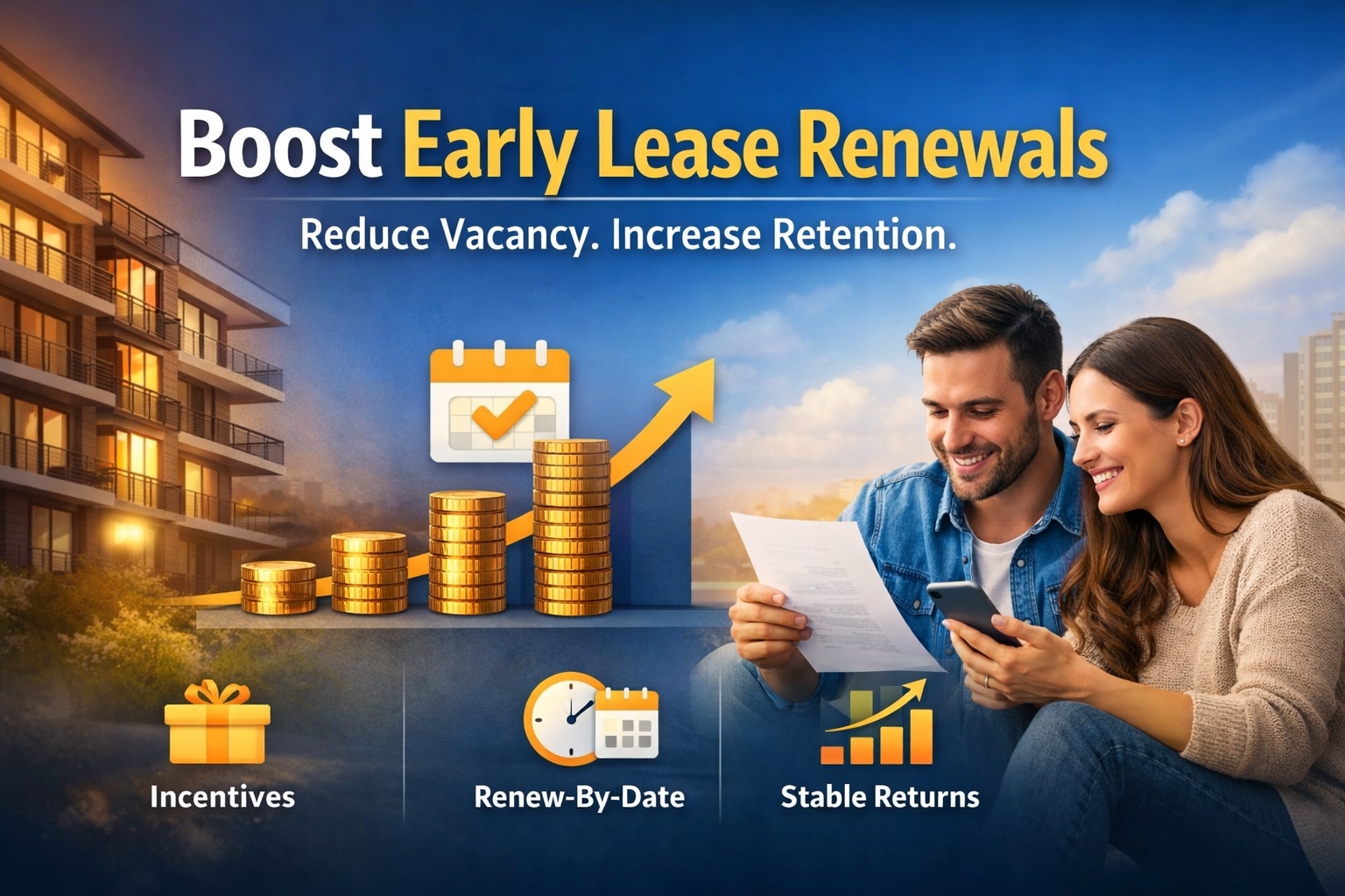 Early lease renewals: how to reduce vacancy risk without pressure tactics