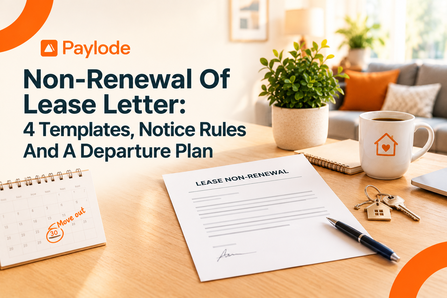 Non-Renewal Of Lease Letter: 4 Templates, Notice Rules And A Departure Plan