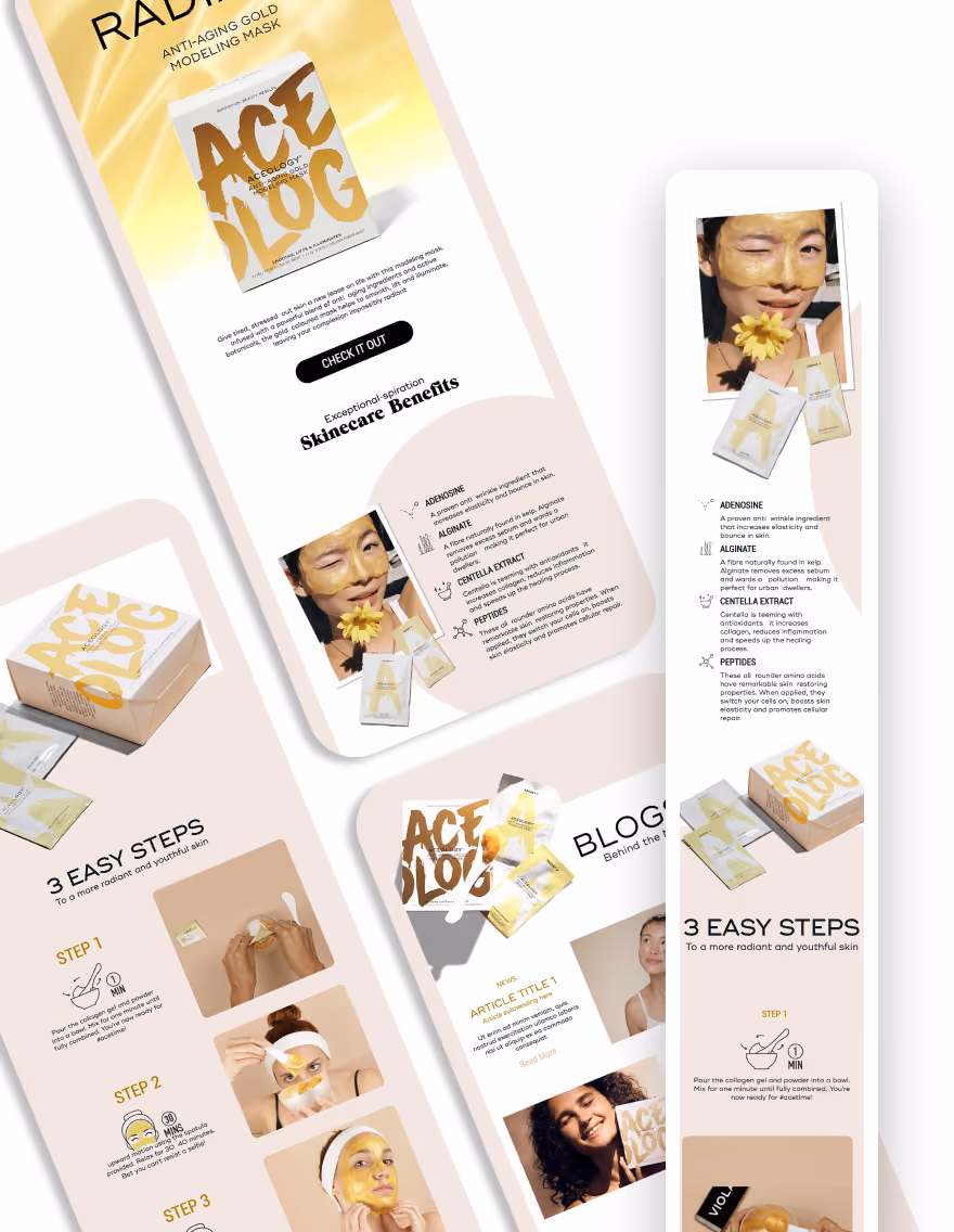Aceology Email Flow Design