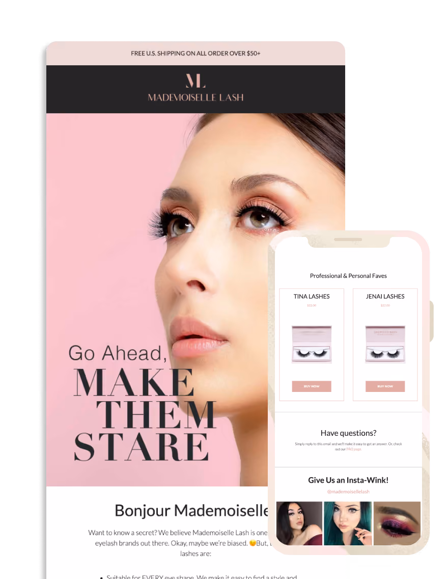 Mademoiselle Lash - Professional & Personal Faves