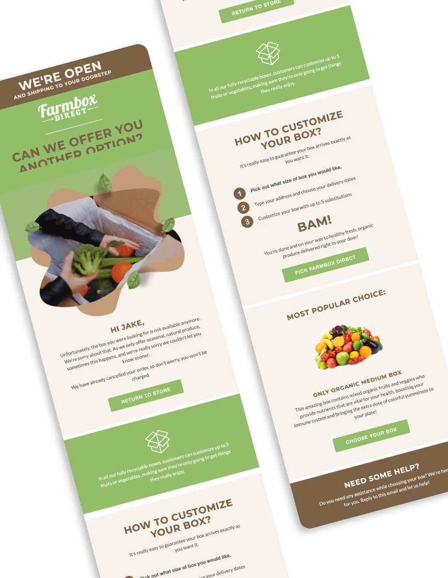Box Customization - Farmbox Direct