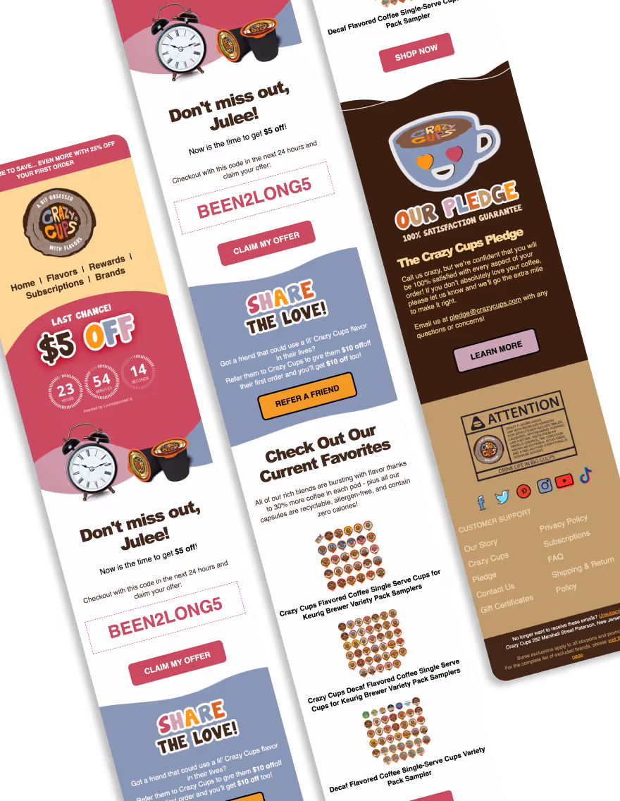 Crazy Cups Discount Coupon