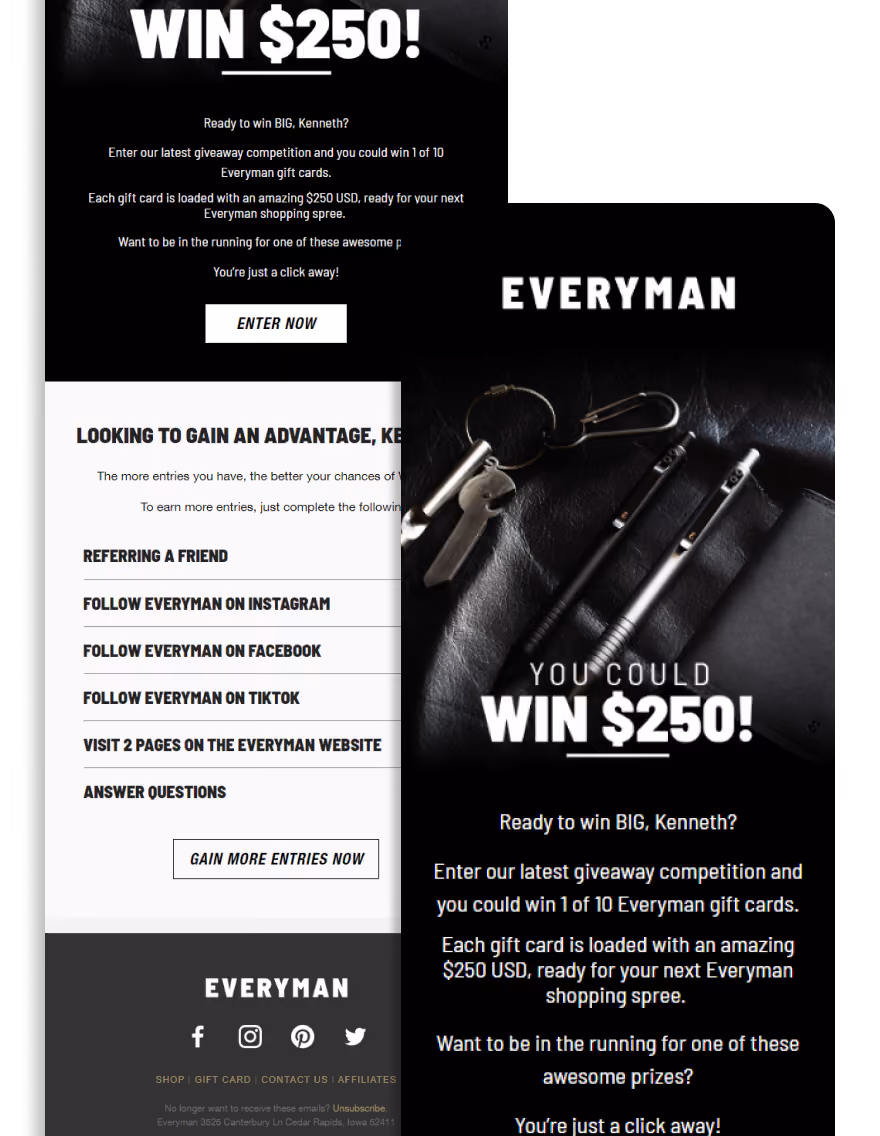 Everyman - Giftcard