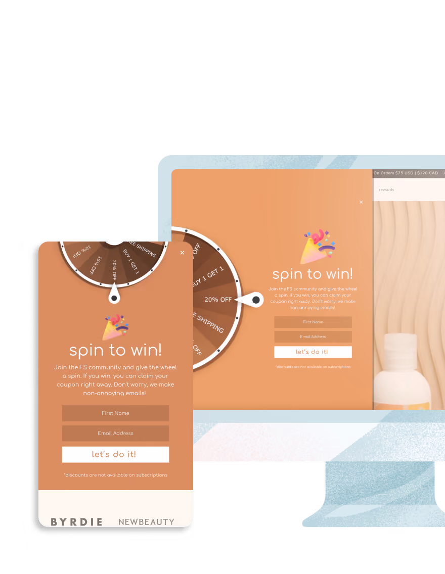 Forgotten Skincare - Spin to Win