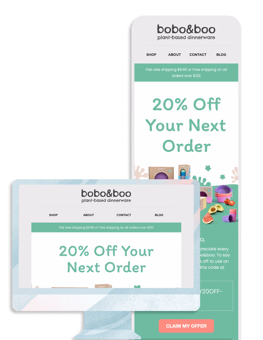Bobo & Boo Template Desgin