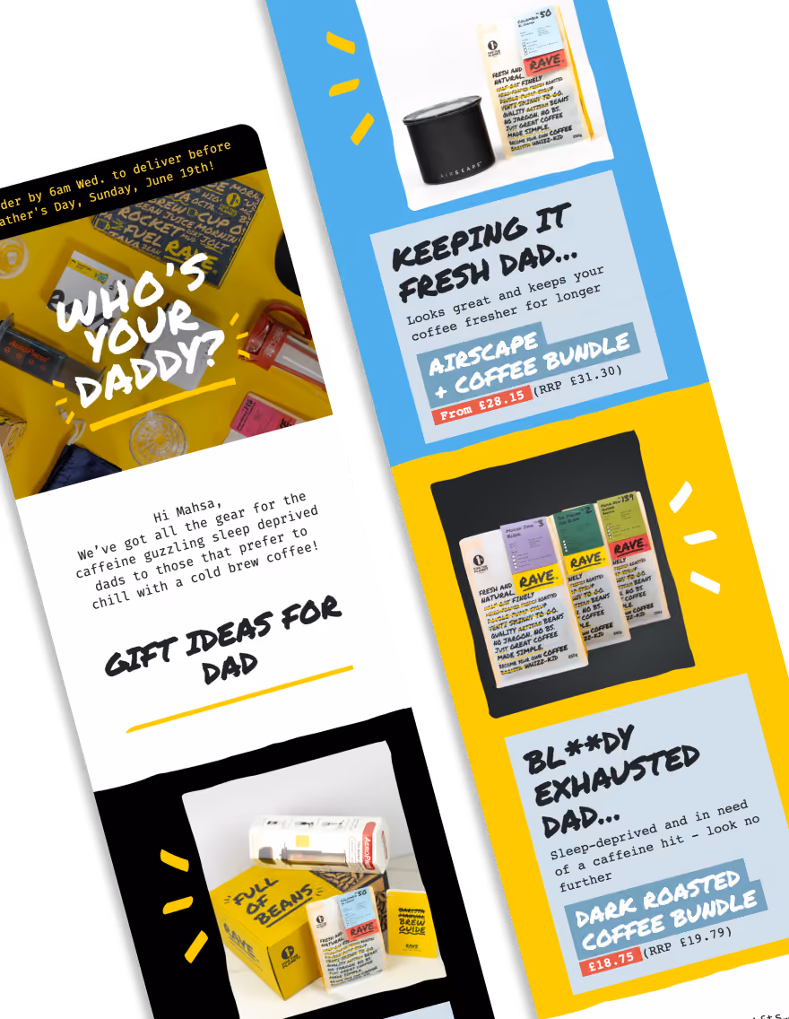 Rave - Gift Ideas For Dad