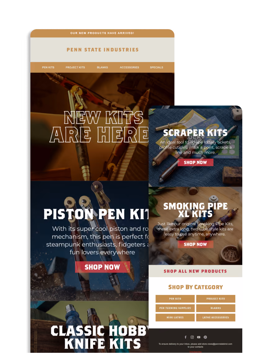 Piston Pen Kit - Penn State 