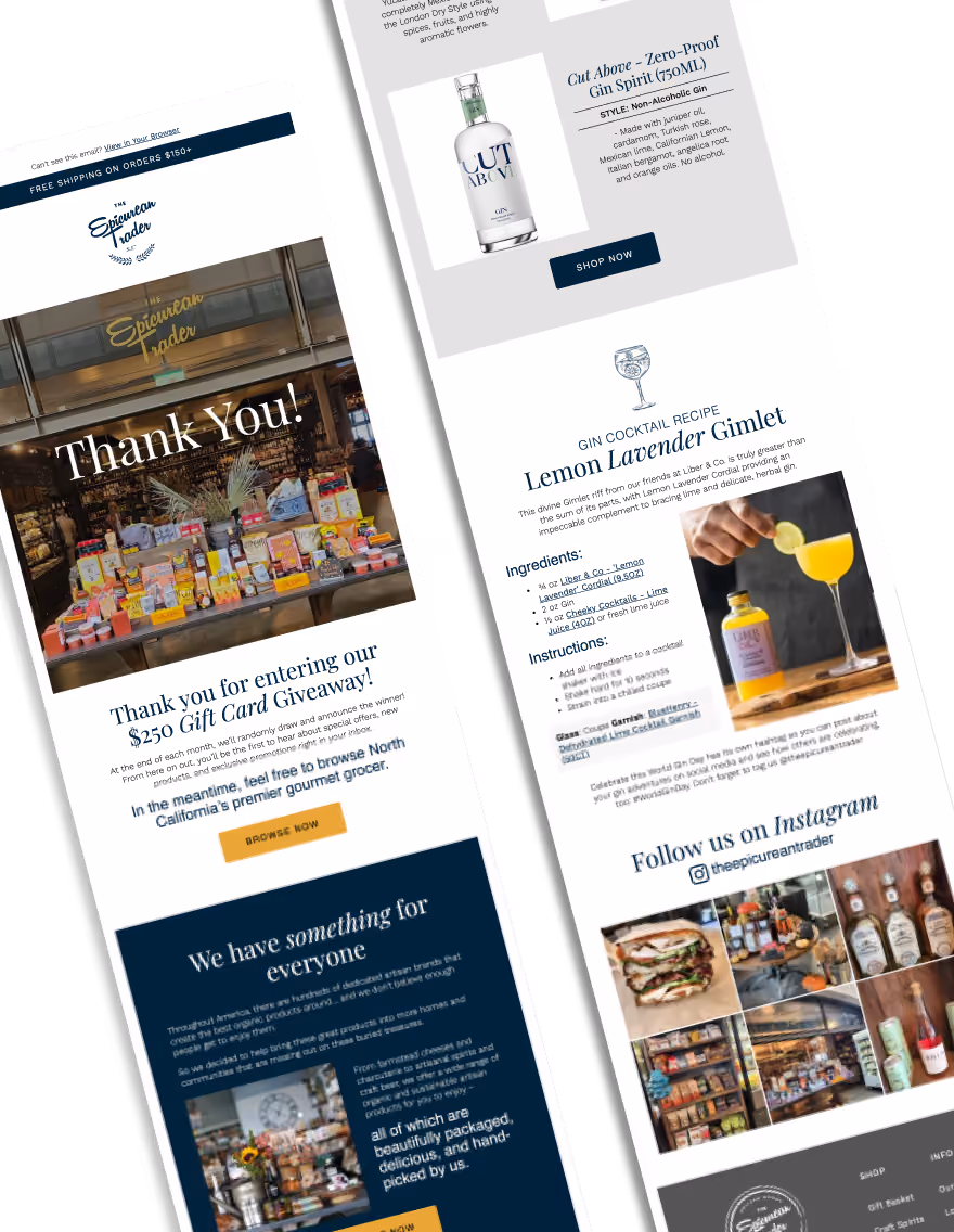 Epicurean Trader - Thank You Gift Card