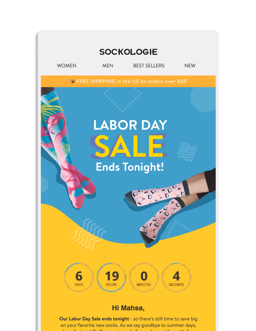 Sockologie - Labor Day Sale