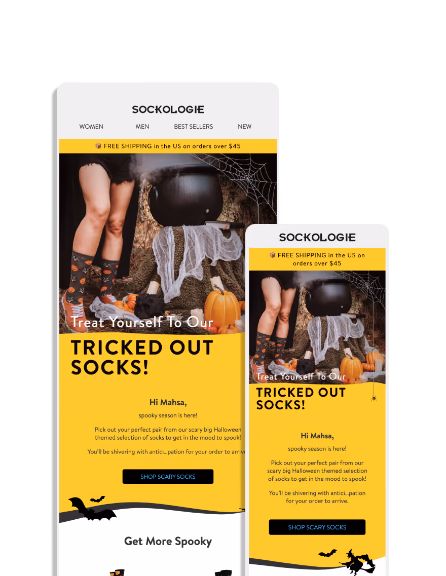 Sockologie Email Template