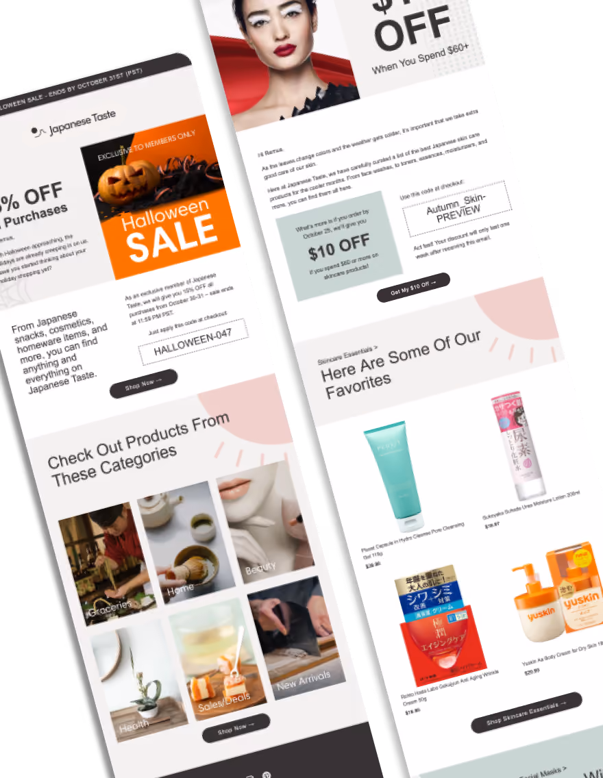 Japanese Taste - Halloween Sale