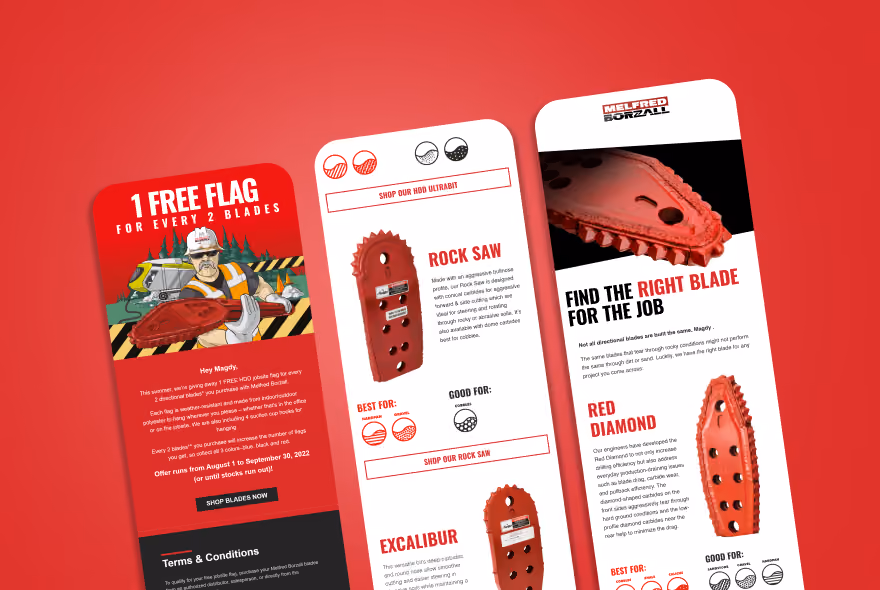 Melfred Borzall Email Flow Design